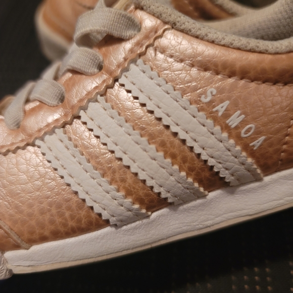 Adidas Samoa Toddler Girls Sneakers Shoes Size 5 - Picture 5 of 10